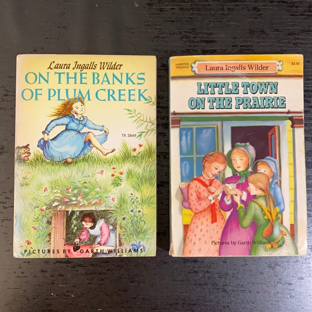 Set of 2 Laura Ingalls Wilder Books